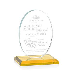 Austin Award (Vert) - Amber