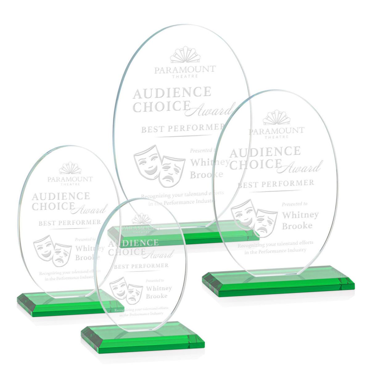 Austin Award (Vert) - Green