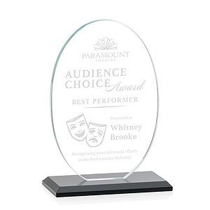 Austin Award (Vert) - Black