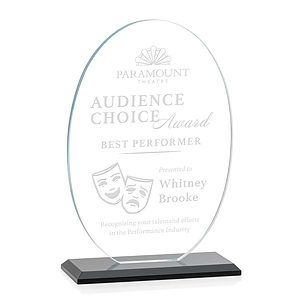 Austin Award (Vert) - Black