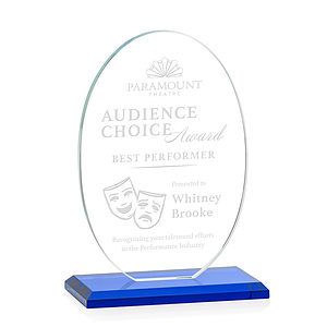 Austin Award (Vert) - Blue