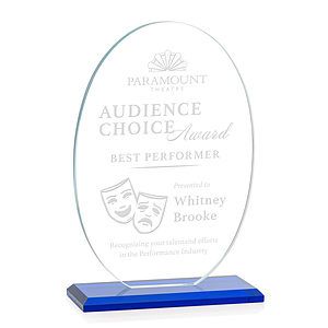Austin Award (Vert) - Blue