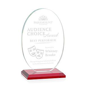 Austin Award (Vert) - Red