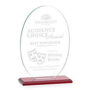 Austin Award (Vert) - Red