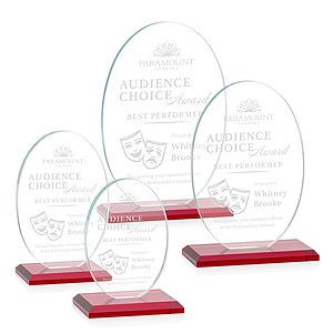 Austin Award (Vert) - Red