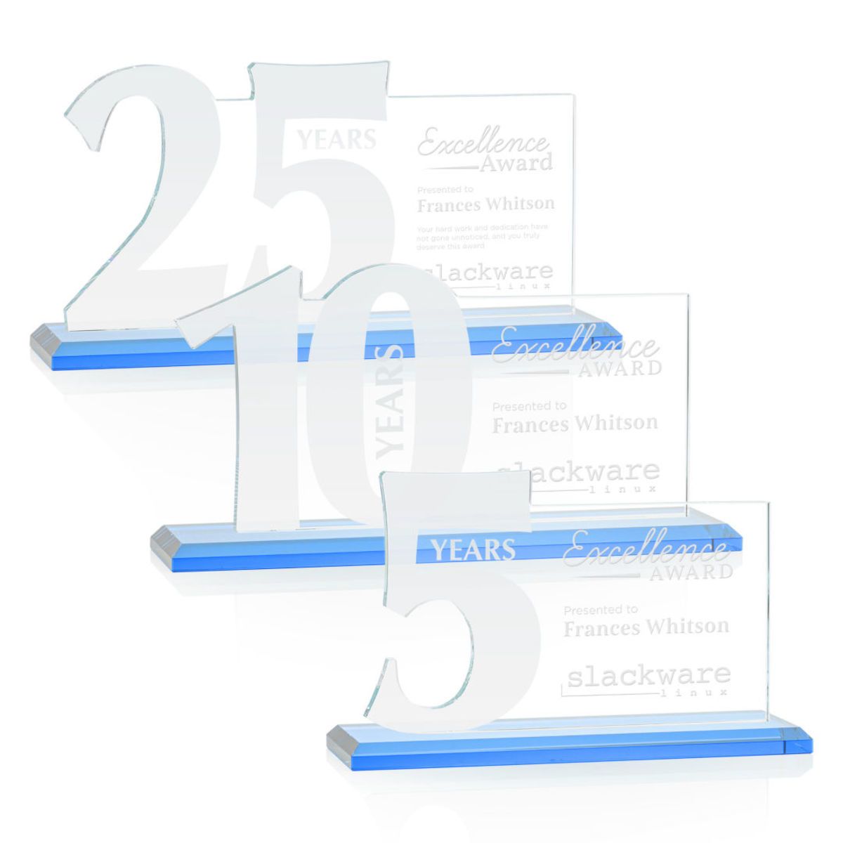 Hazelton Award - Sky Blue