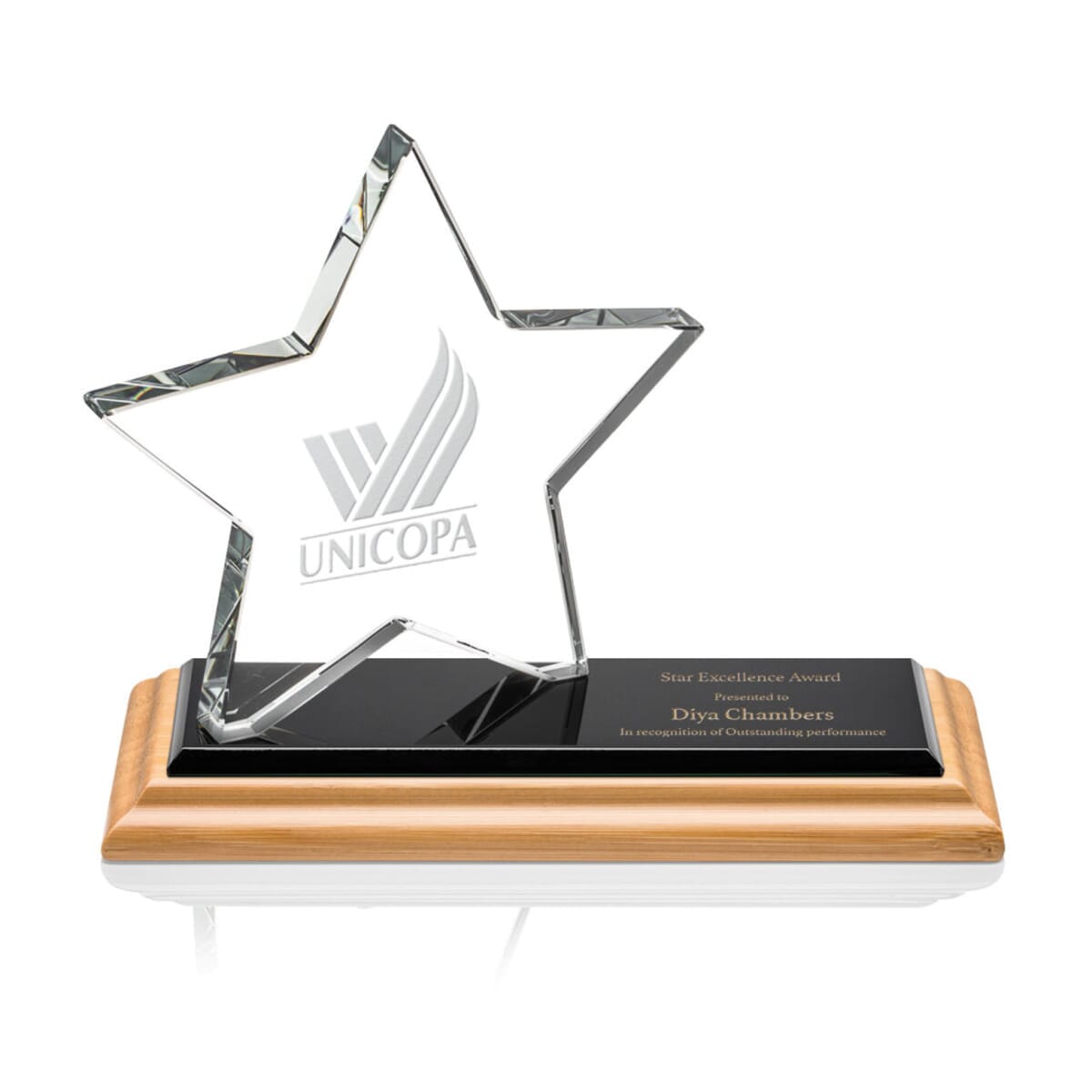 Northam Star Award - Deep Etch