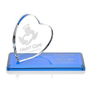 Northam Heart Award - Deep Etch
