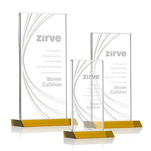 Hawkins Liquid Crystal™ Award - Amber 