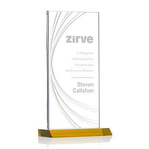 Hawkins Liquid Crystal™ Award - Amber 