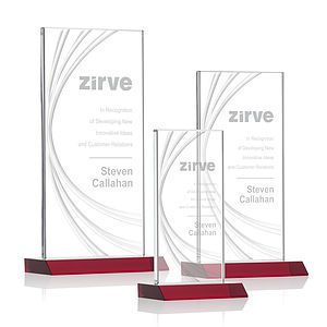 Hawkins Liquid Crystal™ Award - Red 