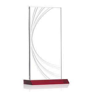 Hawkins Liquid Crystal™ Award - Red 