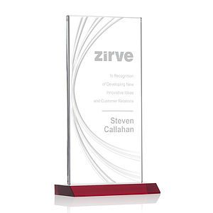 Hawkins Liquid Crystal™ Award - Red 