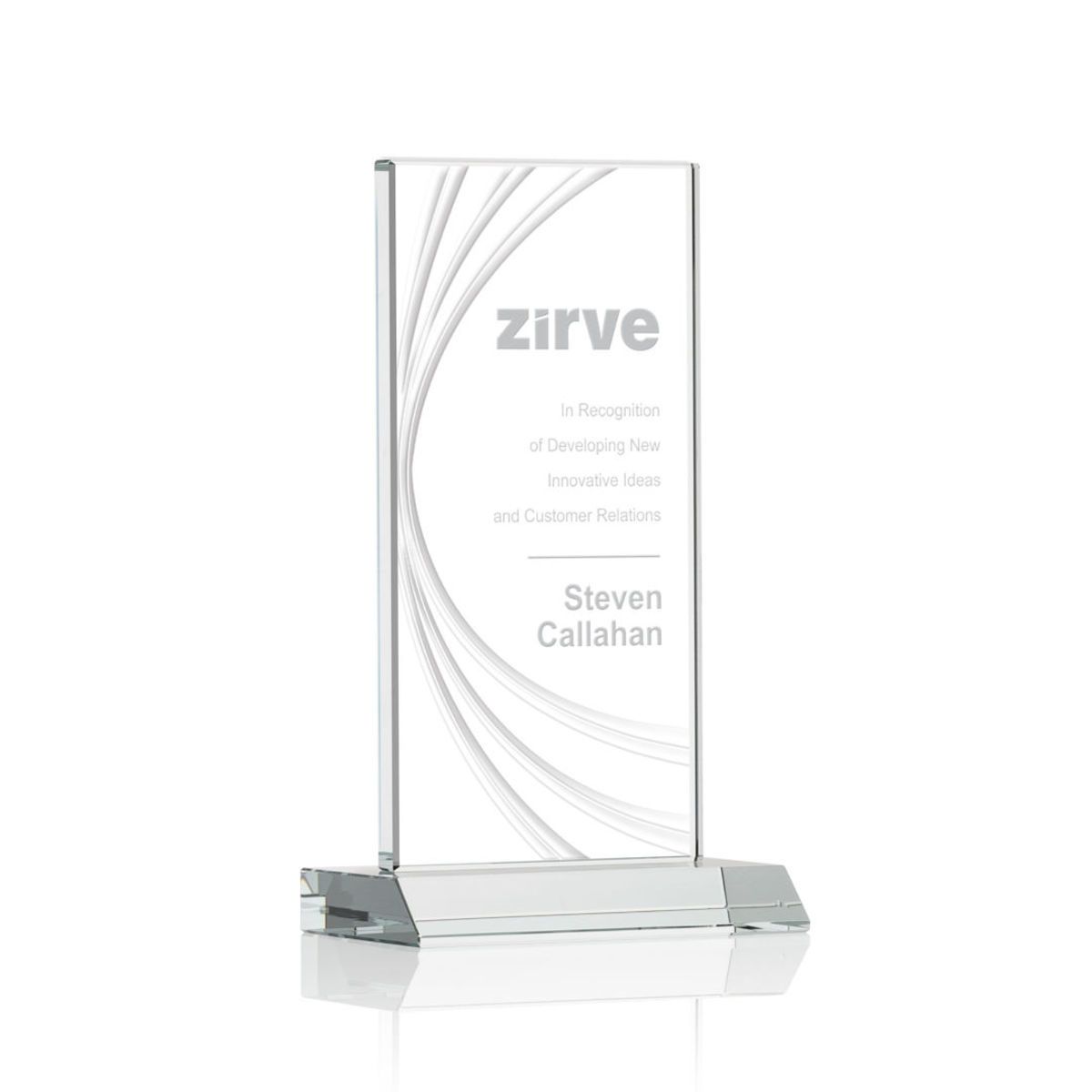 Hawkins Liquid Crystal™ Award - Clear