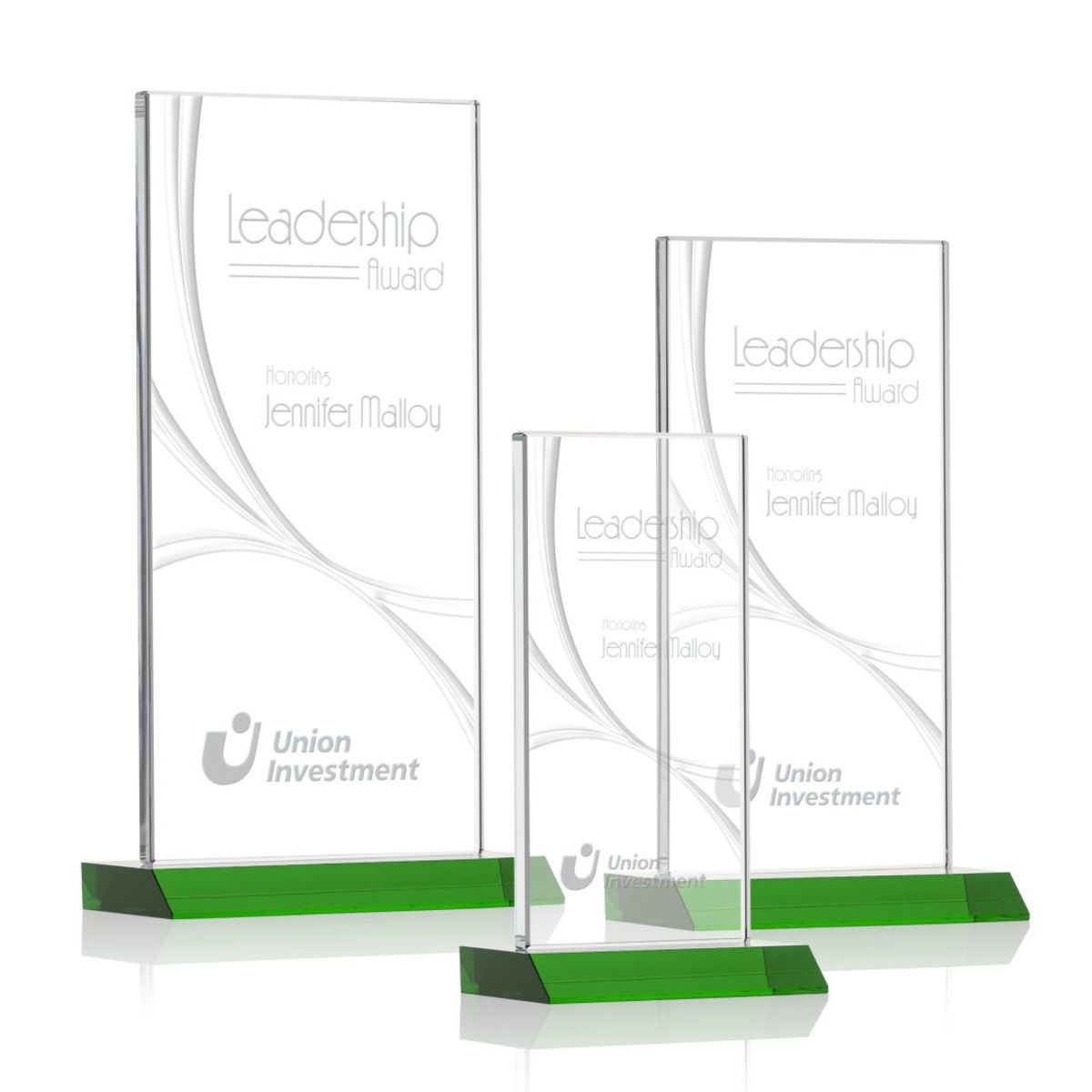Keane Liquid Crystal™ Award - Green 
