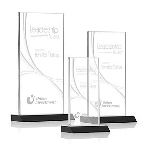 Keane Liquid Crystal™  Award - Black