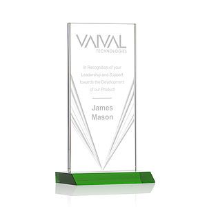 Seaford Liquid Crystal™  Award - Green