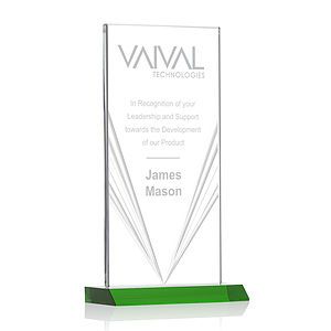 Seaford Liquid Crystal™  Award - Green