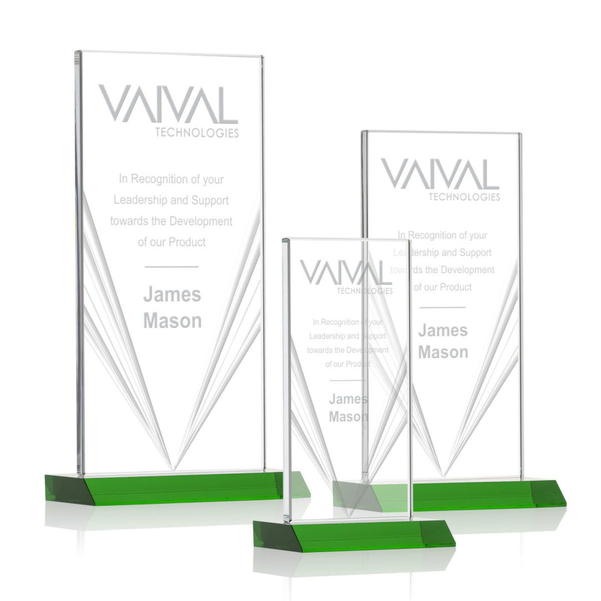 Seaford Liquid Crystal™  Award - Green