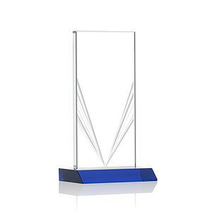 Seaford Liquid Crystal™  Award - Blue 