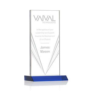 Seaford Liquid Crystal™  Award - Blue 