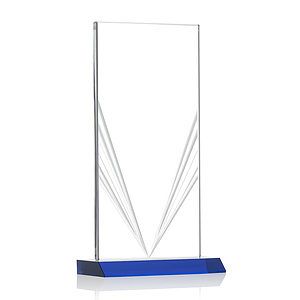 Seaford Liquid Crystal™  Award - Blue 