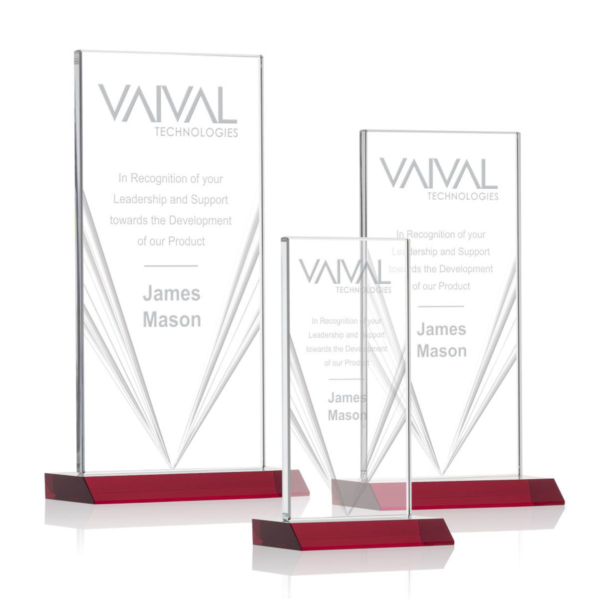 Seaford Liquid Crystal™ Award - Red