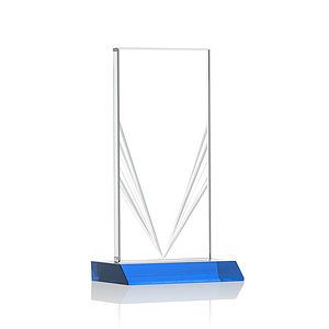 Seaford Liquid Crystal™  Award - Sky Blue 