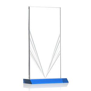 Seaford Liquid Crystal™  Award - Sky Blue 