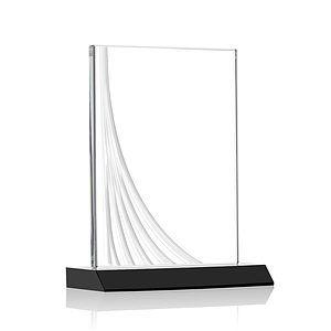 Leighton Liquid Crystal™  Award - Black