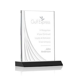 Leighton Liquid Crystal™  Award - Black
