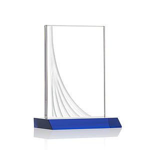 Leighton Liquid Crystal™  Award - Blue 