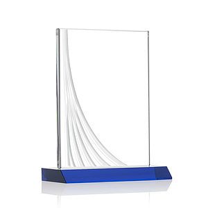 Leighton Liquid Crystal™  Award - Blue 