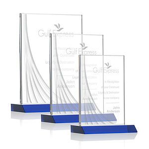 Leighton Liquid Crystal™  Award - Blue 