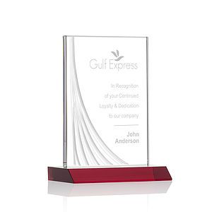 Leighton Liquid Crystal™ Award - Red 