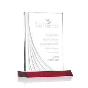 Leighton Liquid Crystal™ Award - Red 
