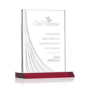 Leighton Liquid Crystal™ Award - Red 