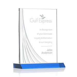 Leighton Liquid Crystal™ Award - Sky Blue 
