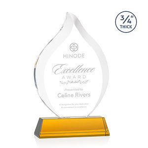 Worthington Award on Newhaven Base - Amber