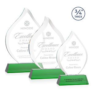 Worthington Award on Newhaven Base - Green