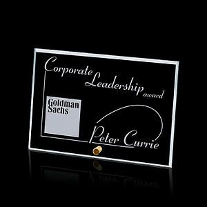 Cantebury Horizontal Rectangle Award