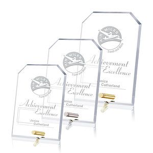 Cantebury Clipped Rectangle Award