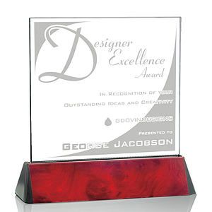 Sierra Square Award - Burlwood
