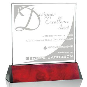 Sierra Square Award - Burlwood