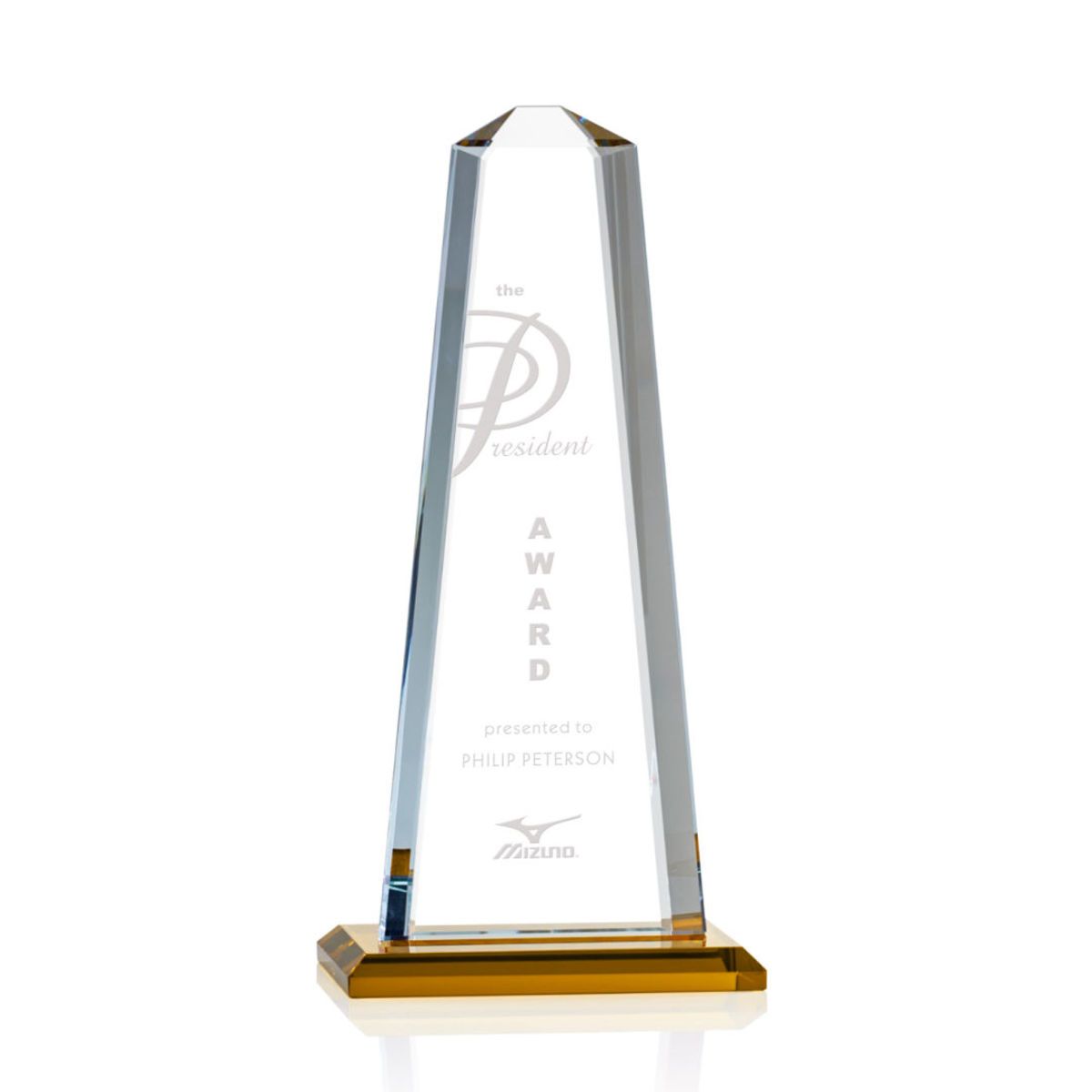 Pinnacle Award - Amber