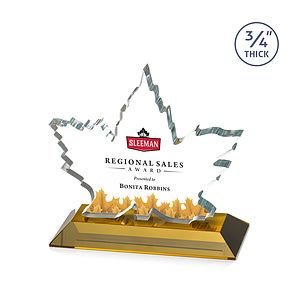 Maple Leaf VividPrint™ Award - Amber 