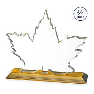 Maple Leaf VividPrint™ Award - Amber 