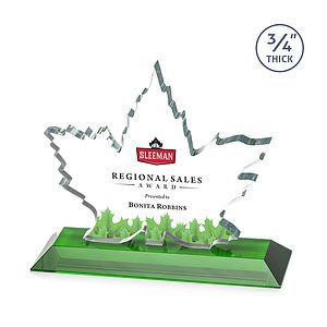 Maple Leaf VividPrint™ Award - Green