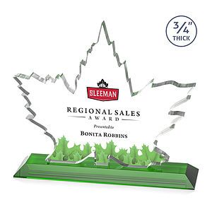 Maple Leaf VividPrint™ Award - Green
