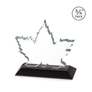 Maple Leaf VividPrint™ Award - Black 